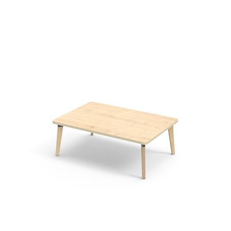 Bord Grow akustikklaminat 120x80 cm svart mansjett
