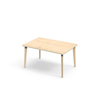 Bord Grow akustikklaminat 120x80 cm svart mansjett