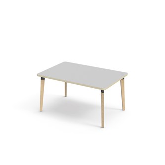 Bord Grow akustikklaminat 120x80 cm svart mansjett