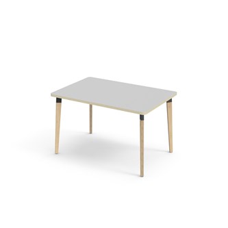 Bord Grow akustikklaminat 120x80 cm svart mansjett