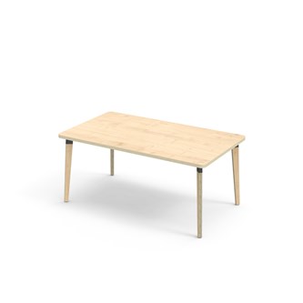 Bord Grow laminat 140x80 cm svart mansjett