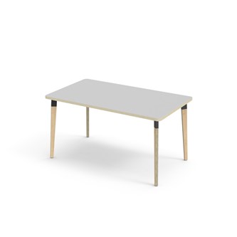 Bord Grow laminat 140x80 cm svart mansjett