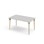 Bord Grow laminat 140x80 cm svart mansjett