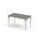 Bord Grow laminat 140x80 cm svart mansjett