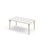 Bord Grow laminat 140x80 cm svart mansjett
