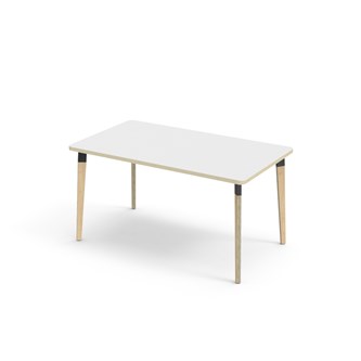 Bord Grow laminat 140x80 cm svart mansjett