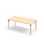 Bord Grow HT 160x80 cm svart mansjett
