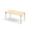 Bord Grow HT 160x80 cm svart mansjett
