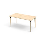 Bord Grow HT 160x80 cm svart mansjett