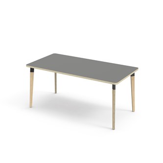 Bord Grow HT 160x80 cm svart mansjett