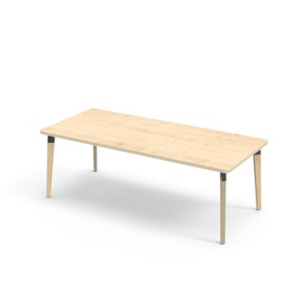 Bord Grow FSC akustikklaminat 180x80 cm svart mansjett