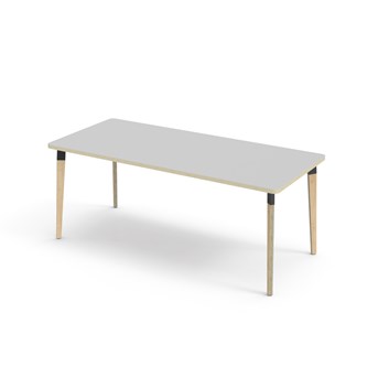 Bord Grow FSC akustikklaminat 180x80 cm svart mansjett