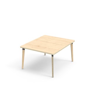 Bord Grow akustikklaminat 100x120 cm svart mansjett