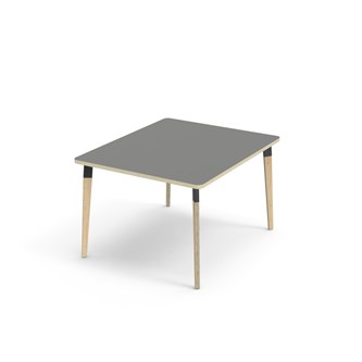 Bord Grow akustikklaminat 100x120 cm svart mansjett