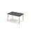 Bord Grow linoleum 120x80 cm hvit mansjett