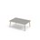 Bord Grow linoleum 120x80 cm hvit mansjett