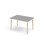 Bord Grow linoleum 120x80 cm hvit mansjett