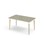 Bord Grow linoleum 140x80 cm hvit mansjett