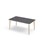 Bord Grow linoleum 140x80 cm hvit mansjett