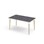 Bord Grow linoleum 140x80 cm hvit mansjett