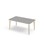 Bord Grow linoleum 140x80 cm hvit mansjett
