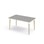 Bord Grow linoleum 140x80 cm hvit mansjett