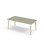 Bord Grow linoleum 160x80 cm hvit mansjett