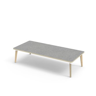 Bord Grow linoleum 180x80 cm hvit mansjett