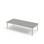 Bord Grow linoleum 180x80 cm hvit mansjett