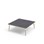 Bord Grow linoleum 120x120 cm hvit mansjett