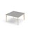 Bord Grow linoleum 120x120 cm hvit mansjett