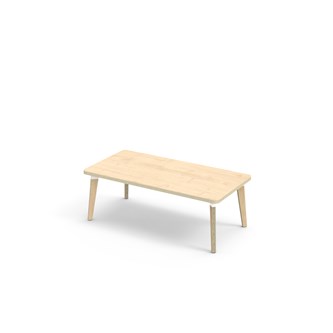 Bord Grow FSC HT 120x60 cm hvit mansjett