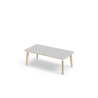 Bord Grow FSC HT 120x60 cm hvit mansjett