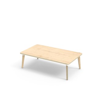 Bord Grow FSC akustikklaminat 140x80 cm hvit mansjett