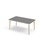 Bord Grow FSC akustikklaminat 140x80 cm hvit mansjett