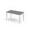 Bord Grow FSC akustikklaminat 140x80 cm hvit mansjett