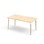 Bord Grow HT 160x80 cm hvit mansjett