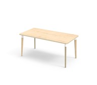 Bord Grow HT 160x80 cm hvit mansjett