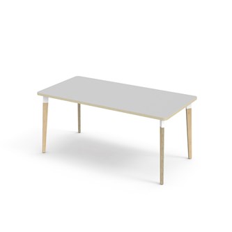 Bord Grow HT 160x80 cm hvit mansjett