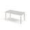 Bord Grow HT 160x80 cm hvit mansjett