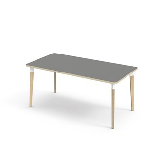 Bord Grow HT 160x80 cm hvit mansjett