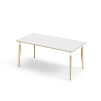 Bord Grow HT 160x80 cm hvit mansjett