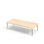 Bord Grow akustikklaminat 180x80 cm hvit mansjett