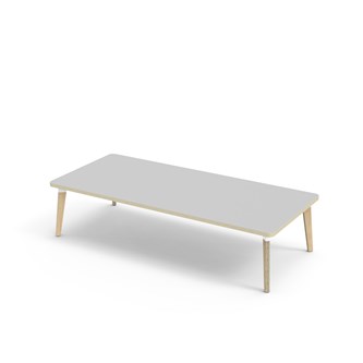 Bord Grow akustikklaminat 180x80 cm hvit mansjett