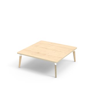 Bord Grow FSC akustikklaminat 120x120 cm hvit mansjett