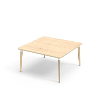 Bord Grow FSC akustikklaminat 120x120 cm hvit mansjett
