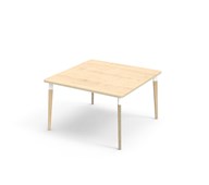 Bord Grow FSC akustikklaminat 120x120 cm hvit mansjett
