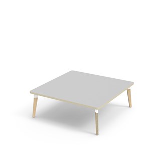 Bord Grow FSC akustikklaminat 120x120 cm hvit mansjett