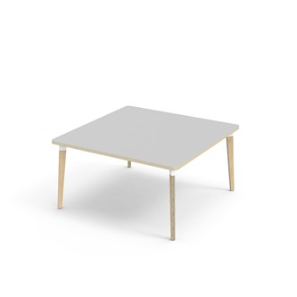 Bord Grow FSC akustikklaminat 120x120 cm hvit mansjett