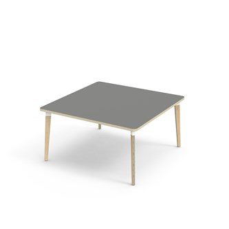 Bord Grow FSC akustikklaminat 120x120 cm hvit mansjett